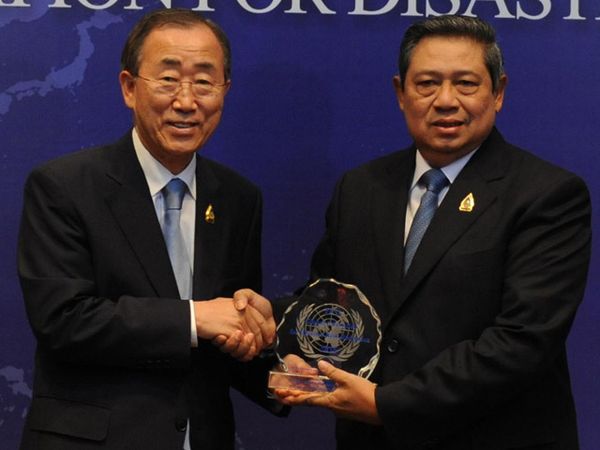 Sekjen PBB Beri Penghargaan SBY