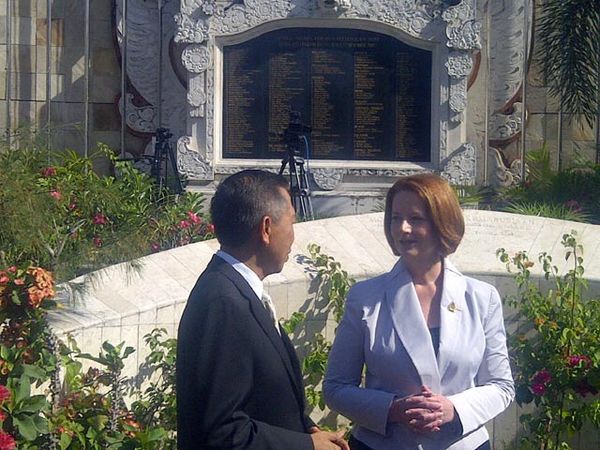 PM Australia Kunjungi Ground Zero