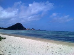 Cafe Apung di Kuta Lombok