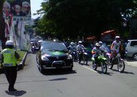 Pelepasan Rombongan Kirab Resolusi Jihad NU