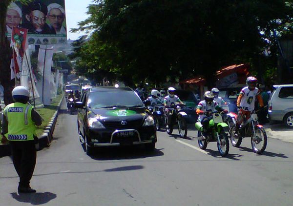 Pelepasan Rombongan Kirab Resolusi Jihad NU Pelepasan Rombongan Kirab Resolusi Jihad NU