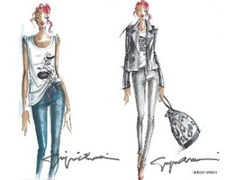 Rihanna Desain Koleksi Terbatas untuk Armani