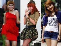 Warna-warni Gaya Ayu Ting Ting