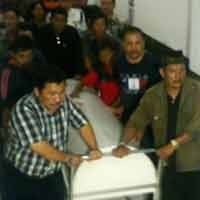 Bunga Duka Cita Mengalir di Rumah Duka Almarhum Pak Tjip