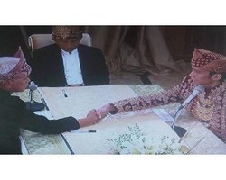 Koin Emas 100 Gram Jadi Mas Kawin Ibas untuk Aliya