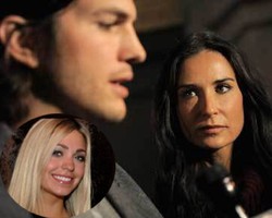 Selingkuhan Ashton Tak Merasa Bersalah pada Demi Moore