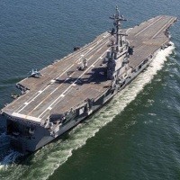 Kapal Induk AS Dikerahkan ke Dekat Perairan Suriah