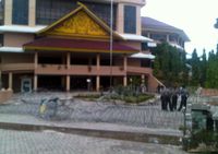Kantor Wali Kota Batam Pasca Kerusuhan