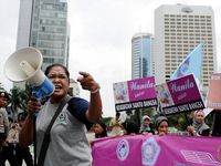 Aksi Tolak Kekerasan kepada Perempuan