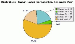 Jamaah Haji Wafat di Saudi 438 Orang