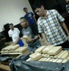 50 Kg Ganja untuk Pesta Tahun Baru Disita Polri