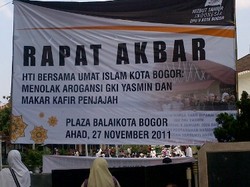 Jemaat GKI Yasmin Masih Tak Bisa Ibadah