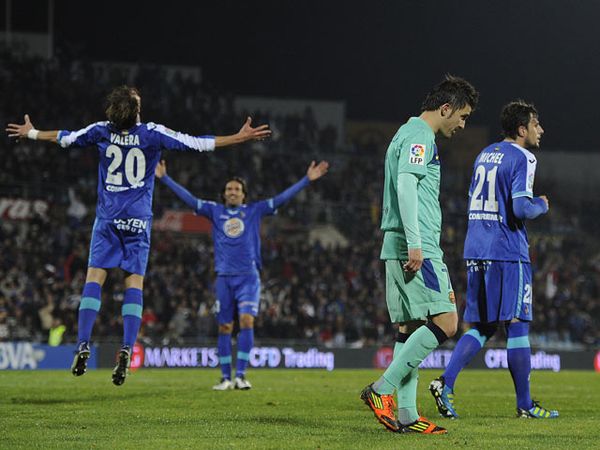 Barcelona Tersandung Getafe