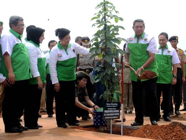 SBY Tanam Pohon