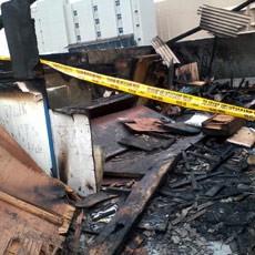 Damkar Datang Telat, Siswa Bantu Padamkan Api di SMA 68