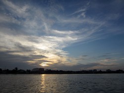 Senja Kapuas Di Akhir Perjalanan