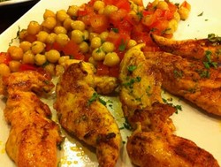 Dinner Gaya Aussie, Piccolo dan Sweet Paprika Chicken