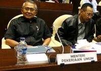 Komisi V-Menteri PU Bahas Jembatan Kukar