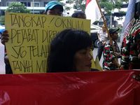 Forum Rakyat Bersatu Sumut Demo KPK