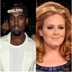 Kanye West dan Adele Pimpin Nominasi Grammy Awards ke-54