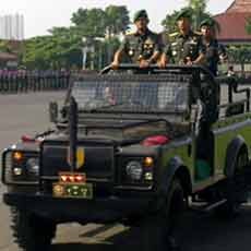 Tongkat Komando Pangdam V/Brawijaya Diserahterimakan