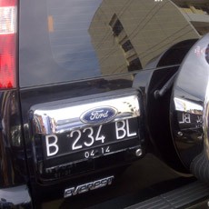 Polisi Sita Mobil Berstiker 234 SC Milik Penusuk Raafi