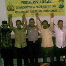 Jelang Suroan Agung, 11 Perguruan Silat se Kota Kediri Ikrar Damai 