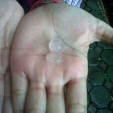 Hujan Es Guyur Bandung