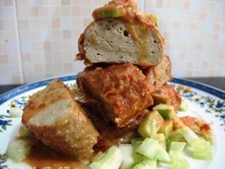 Resep: Otak-Otak Tahu & Ikan Bandeng Saus Kacang