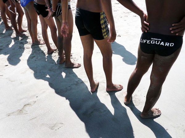 Mengintip Latihan Lifeguard Kuta