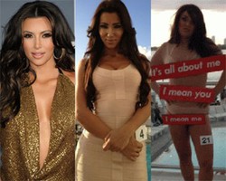 Wow, Ada Kontes Mirip Kim Kardashian Berhadiah US$ 1.000