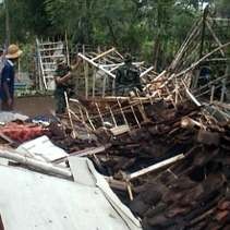 Angin Puting Beliung Porak Porandakan Puluhan Rumah di 8 Desa