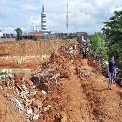 Tembok Perumahan di Makassar Runtuh, Polisi Belum Tetapkan Tersangka