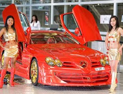 Mobil Berlapis Emas 5 Kg Dijual Rp 99 Miliar