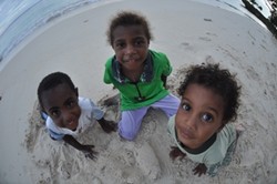 Melihat Kawanan Lumba-Lumba Melintas di Pantai Tj. Barito