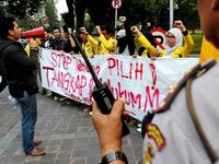 Mahasiswa Desak Koruptor Dihukum Mati