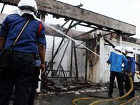 Rumah Kontrakan Ludes Terbakar