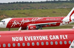 AirAsia Ekspansi ke China dan India di 2012