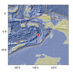 Gempa 5 SR Goyang Barat Daya Tual, Maluku