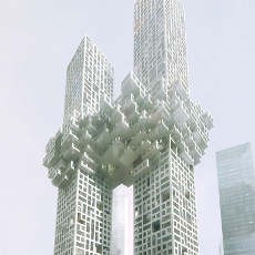 Menara Kembar ala Korsel yang Memicu Kemarahan AS