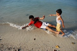Pantai mutun yang imut