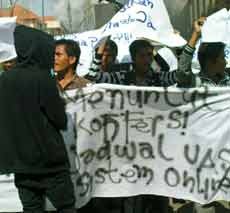 Mahasiswa STAIN Pamekasan Tuntut Perbaikan Sistem Akademik