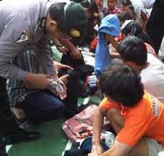 Pesta Ganja, 11 Suporter Jakmania Diamankan Polres Lamongan