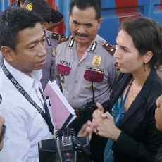 Wartawan Surabaya Aksi Solidaritas Arogansi Konjen AS