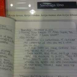 Pameran Moleskine di Aksara: Mengintip Catatan Harian Para Pesohor