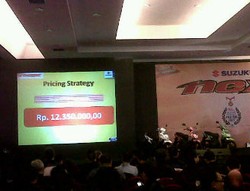 Suzuki Jual Skutik nex Rp 12,35 Juta