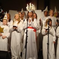 Lucia, Tradisi Natal Khas Swedia