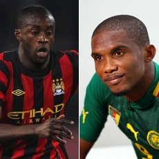 Etoo & Toure Bersaing Jadi Pemain Terbaik Afrika