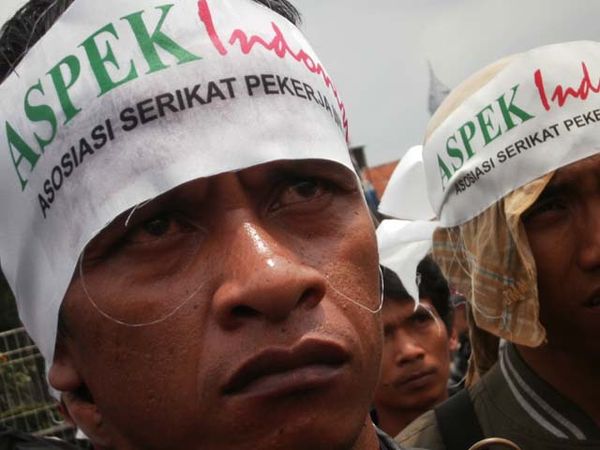 Buruh Tolak Revisi UU K 13 Tahun 2003