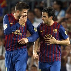 Barca Jumpa Leverkusen, Fabregas & Pique Senang